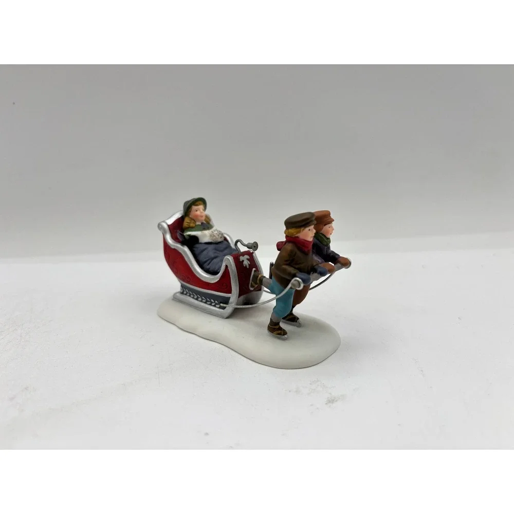 Department 56 1994 Vintage Heritage Village Collection Winter Sleighride 5825-4